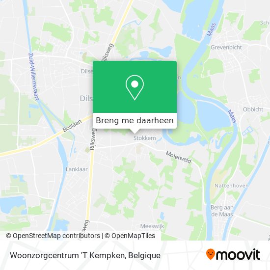 Woonzorgcentrum 'T Kempken kaart