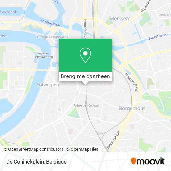 De Coninckplein kaart