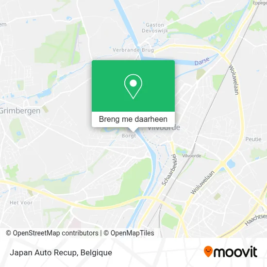 Japan Auto Recup kaart