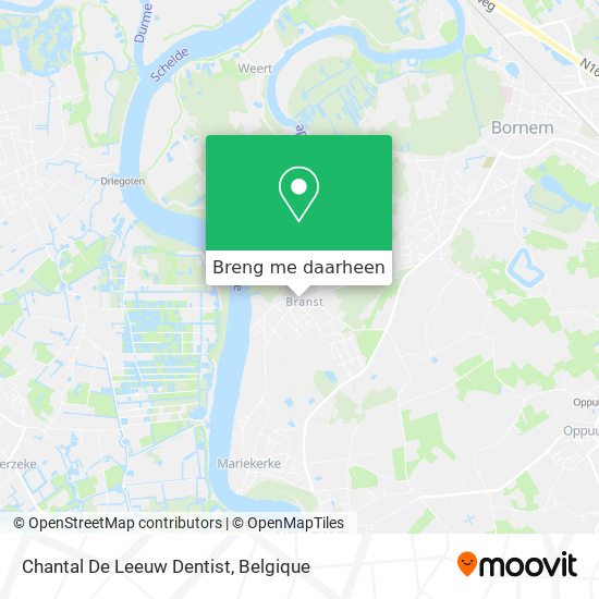 Chantal De Leeuw Dentist kaart