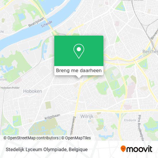 Stedelijk Lyceum Olympiade kaart