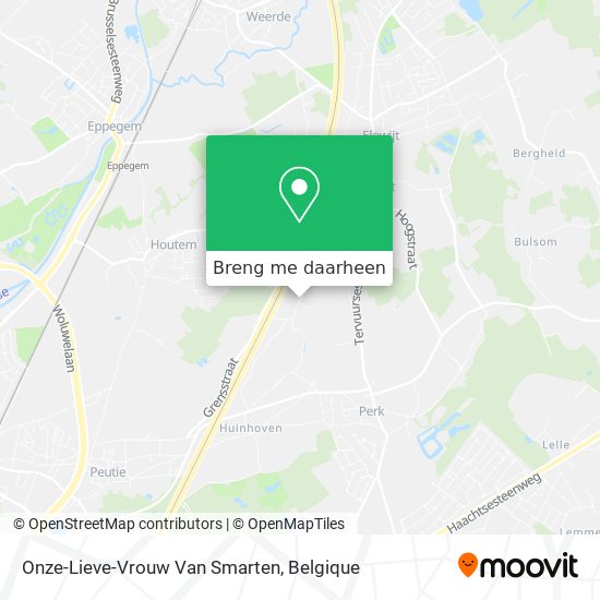 Onze-Lieve-Vrouw Van Smarten kaart