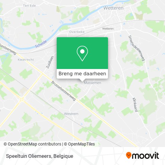 Speeltuin Oliemeers kaart