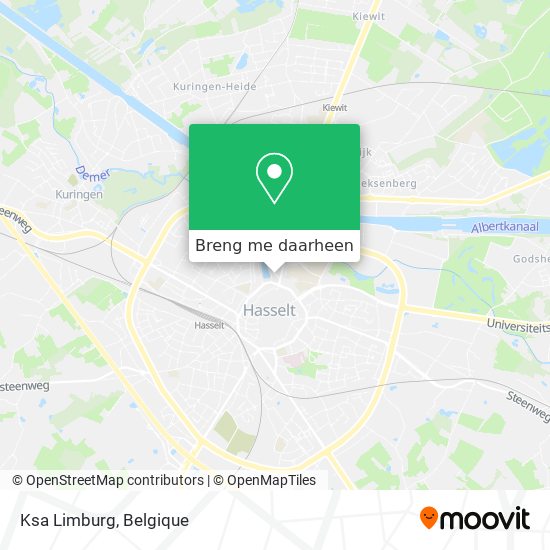 Ksa Limburg kaart