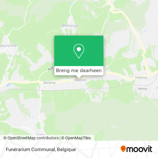 Funérarium Communal kaart