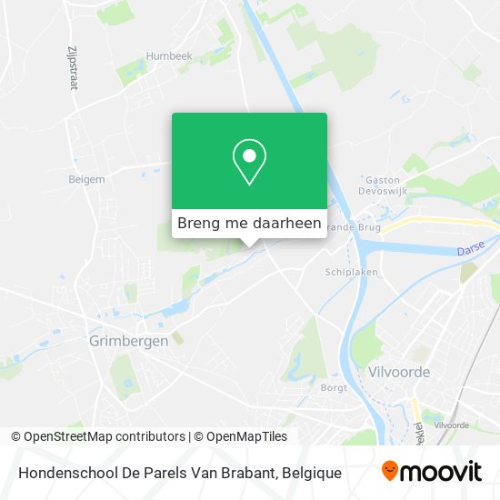 Hondenschool De Parels Van Brabant kaart