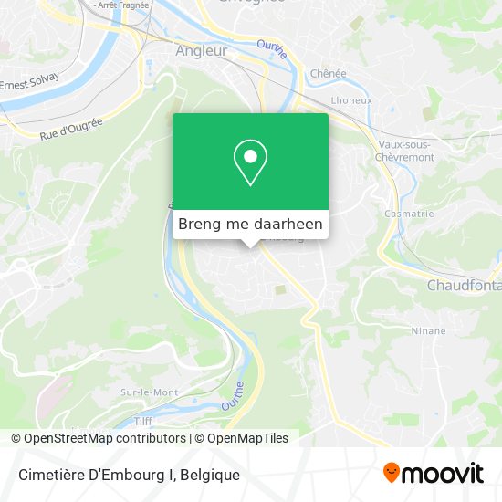 Cimetière D'Embourg I kaart