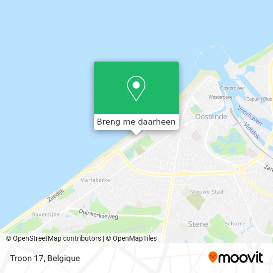 Troon 17 kaart