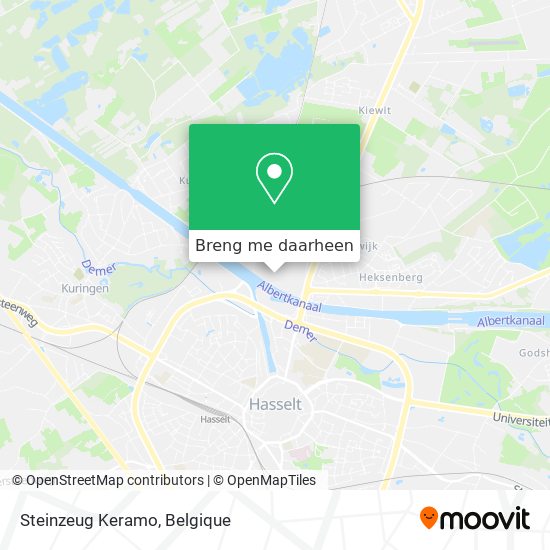 Steinzeug Keramo kaart