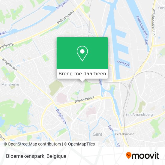 Bloemekenspark kaart