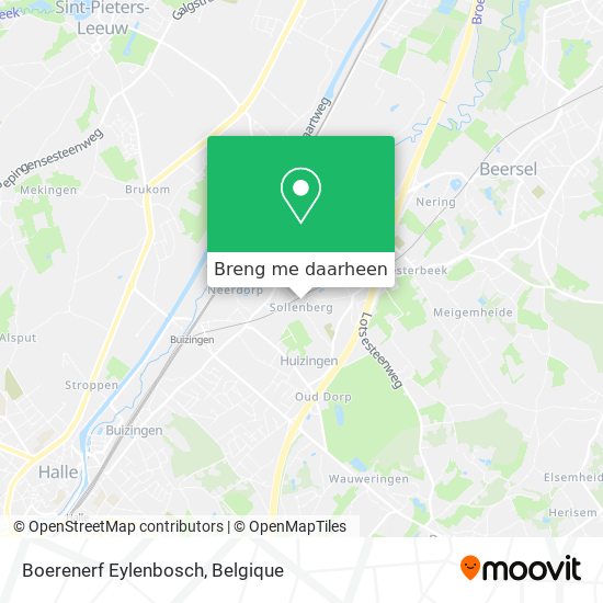 Boerenerf Eylenbosch kaart