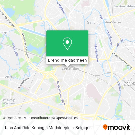 Kiss And Ride Koningin Mathildeplein kaart