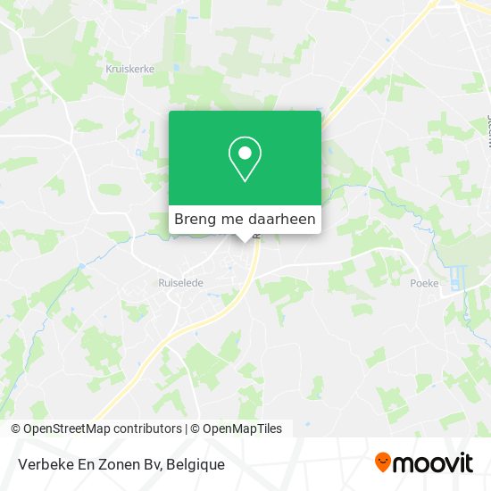 Verbeke En Zonen Bv kaart