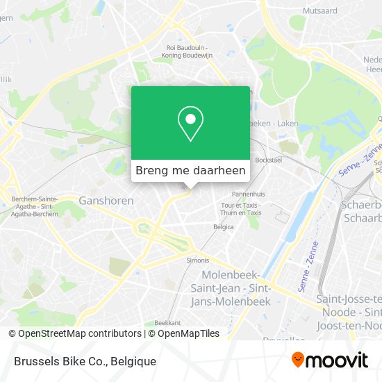 Brussels Bike Co. kaart