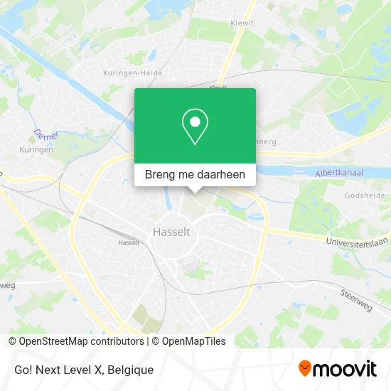 Go! Next Level X kaart