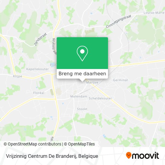 Vrijzinnig Centrum De Branderij kaart