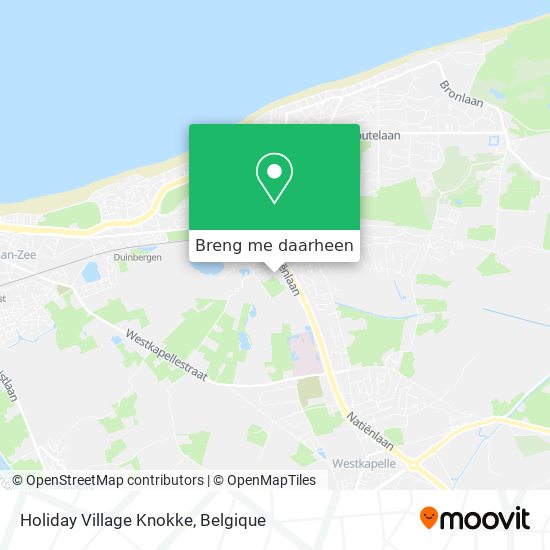 Holiday Village Knokke kaart