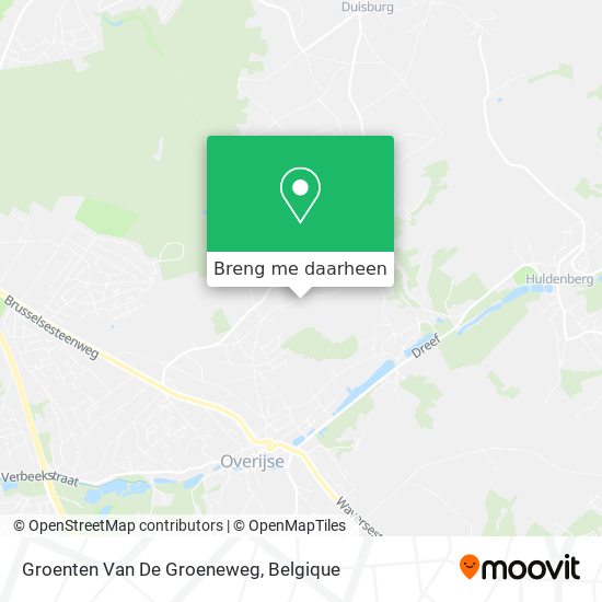 Groenten Van De Groeneweg kaart