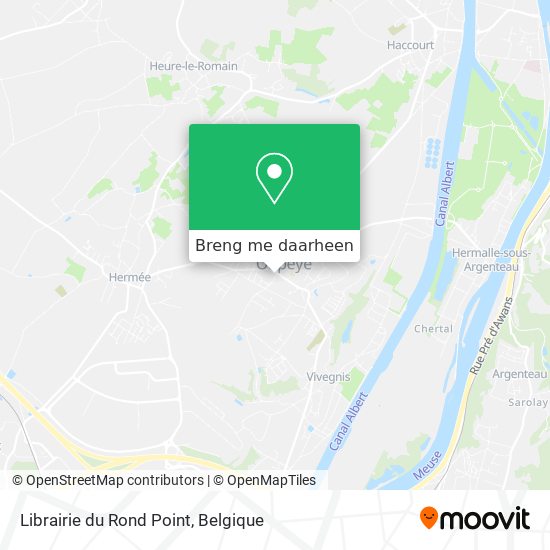 Librairie du Rond Point kaart