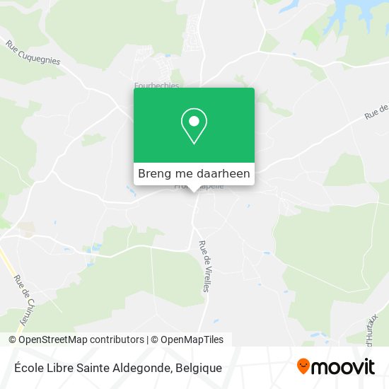École Libre Sainte Aldegonde kaart