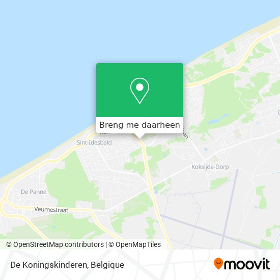 De Koningskinderen kaart