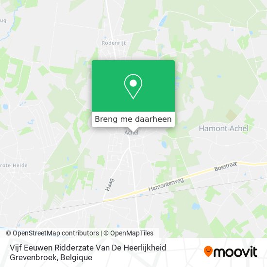 Vijf Eeuwen Ridderzate Van De Heerlijkheid Grevenbroek kaart
