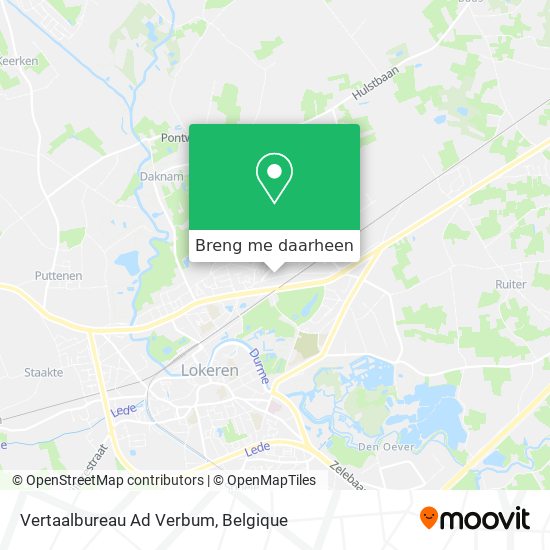 Vertaalbureau Ad Verbum kaart