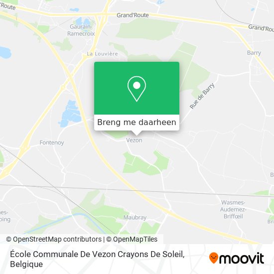 École Communale De Vezon Crayons De Soleil kaart
