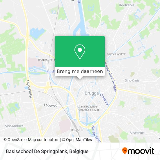 Basisschool De Springplank kaart