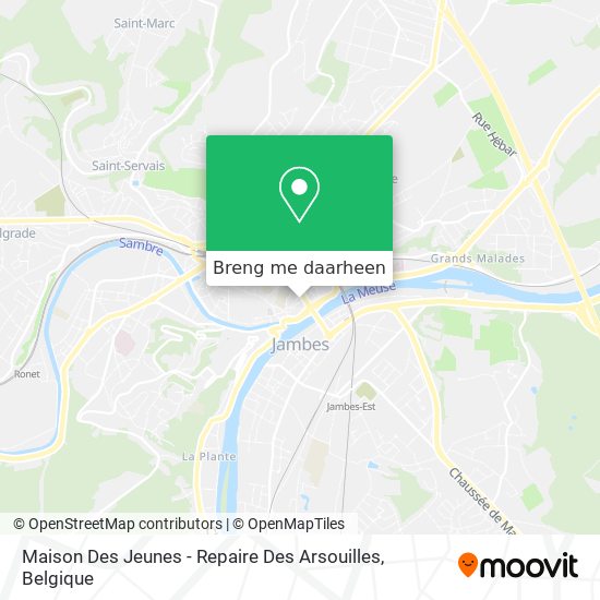 Maison Des Jeunes - Repaire Des Arsouilles kaart