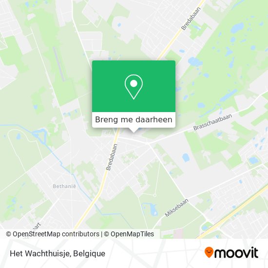 Het Wachthuisje kaart