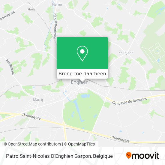 Patro Saint-Nicolas D'Enghien Garçon kaart