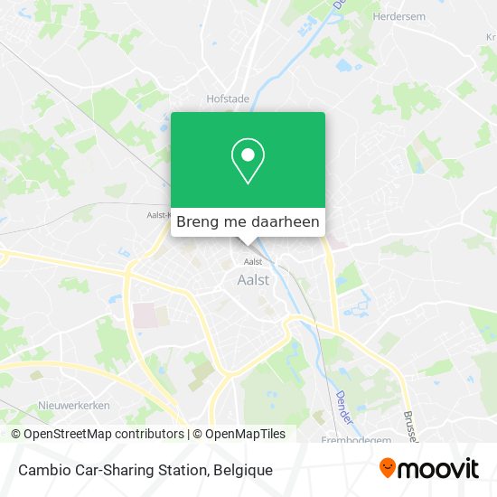 Cambio Car-Sharing Station kaart