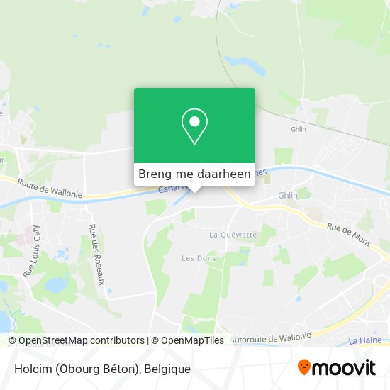 Holcim (Obourg Béton) kaart