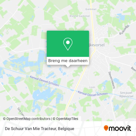 De Schuur Van Mie Tracteur kaart