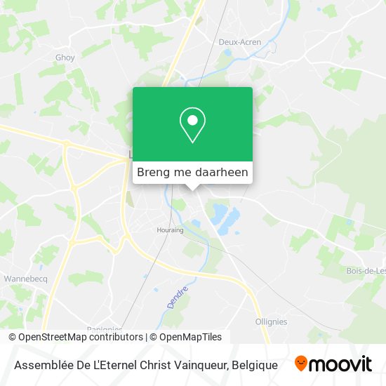 Assemblée De L'Eternel Christ Vainqueur kaart