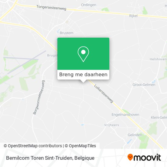 Bemilcom Toren Sint-Truiden kaart