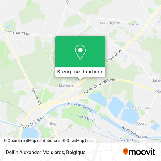 Delfin Alexander Maisieres kaart
