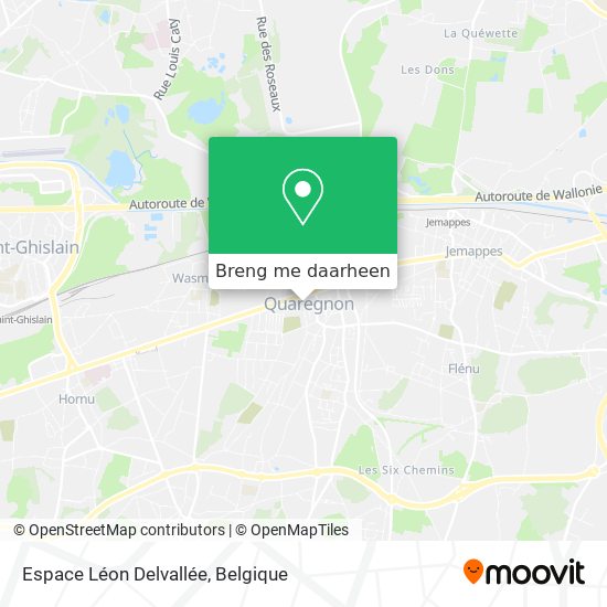Espace Léon Delvallée kaart