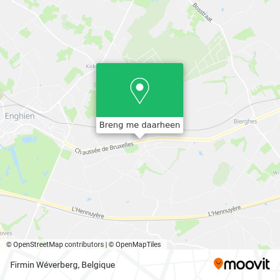 Firmin Wéverberg kaart