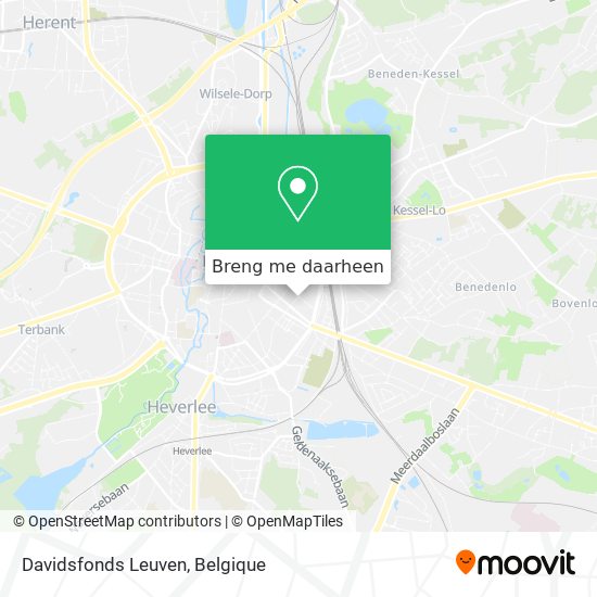 Davidsfonds Leuven kaart