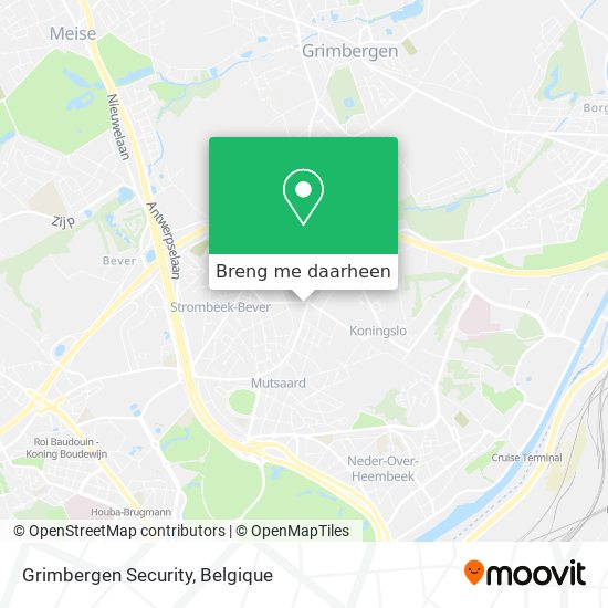 Grimbergen Security kaart