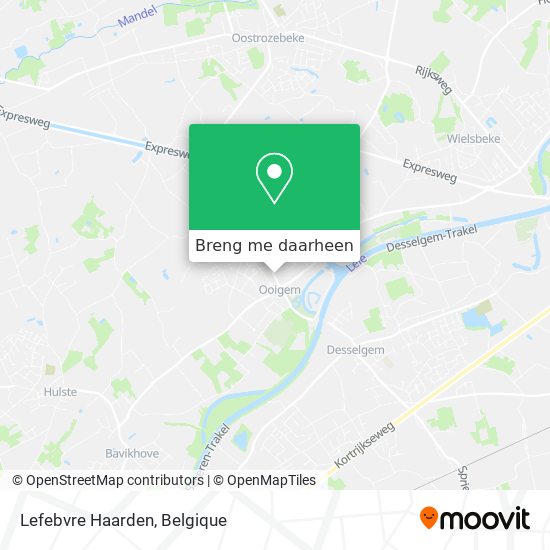 Lefebvre Haarden kaart