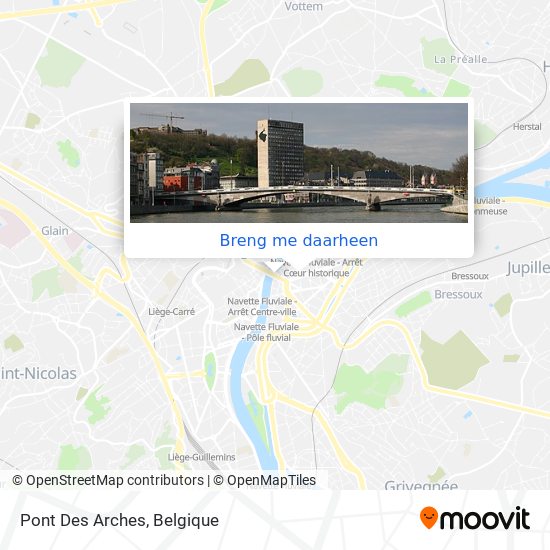 Pont Des Arches kaart