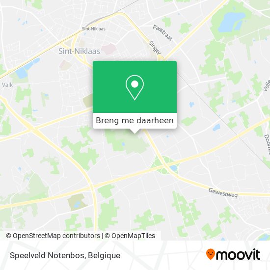 Speelveld Notenbos kaart