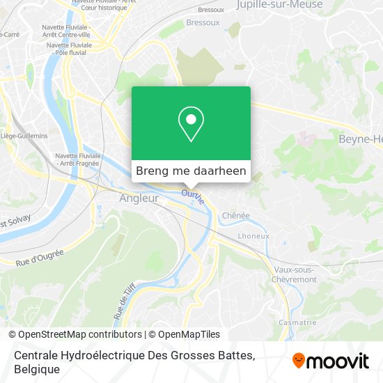 Centrale Hydroélectrique Des Grosses Battes kaart