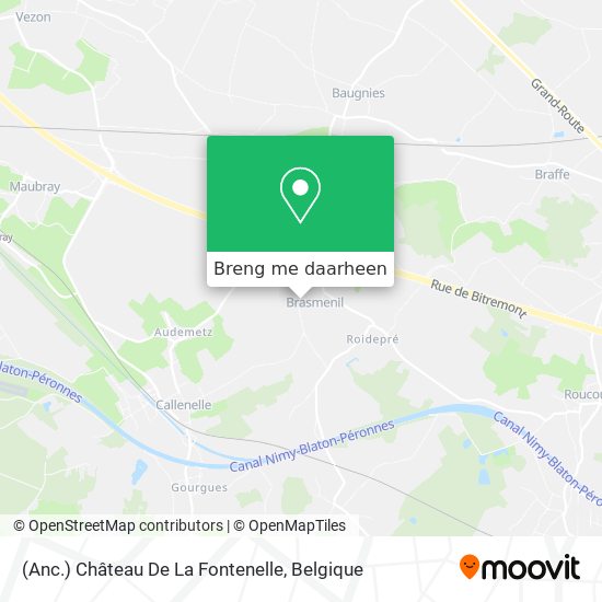 (Anc.) Château De La Fontenelle kaart