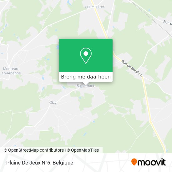 Plaine De Jeux N°6 kaart