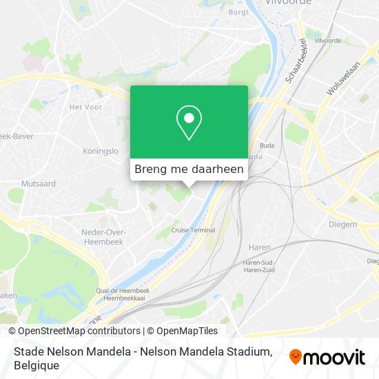 Stade Nelson Mandela - Nelson Mandela Stadium kaart