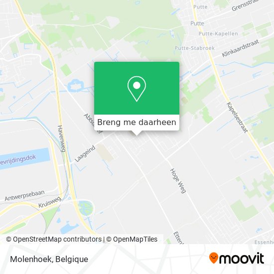 Molenhoek kaart